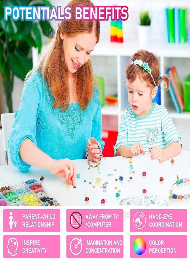 TREXEE (4000 DIY Bracelet Making Kit for Girls -Bracelet Kit for Girls|Birthday Gift for Girls Toys Age 5 6 7 8 9 10 Years Old/DIY Kit for Kids/Activity Kits for Girls - Multicolor - Image 3